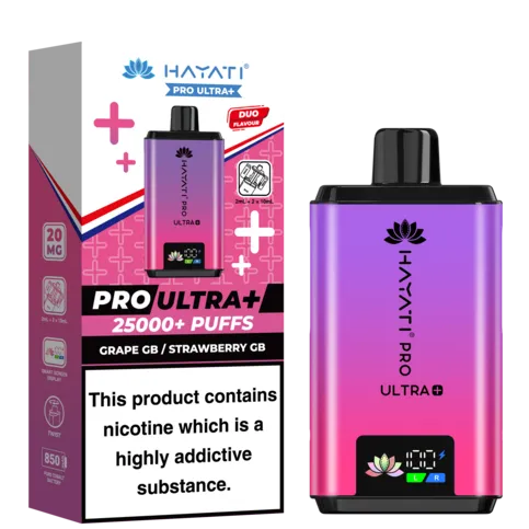 Hayati Pro Ultra+ 25K Grape G/B & Strawberry G/B