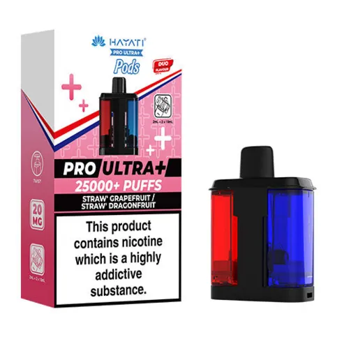 Hayati Pro Ultra 25k Pods Strawberry Grapefruit / Strawberry Dragonfruit