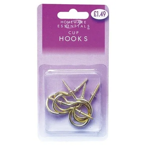 Homeware Essentials Cup Hooks