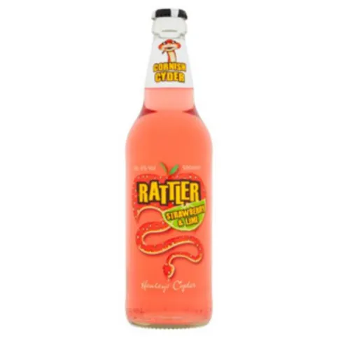 Healey's Cyder Rattler Strawberry & Lime 500ml