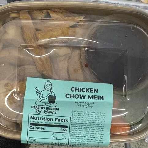 Healthy Buddha Chicken Chow Mein