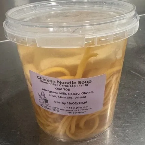 Healthy Buddha Chicken Noodle Soup