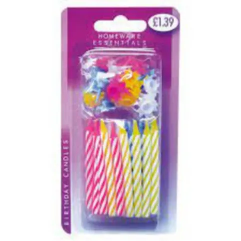 Birthday Cake Candles 24 Pack