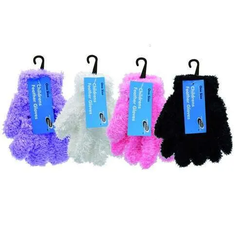 Homeware Essentials  Childs Feather Gloves