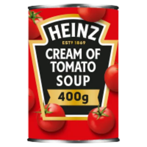 HEINZ CREAM OF TOMATO SOUP 400G