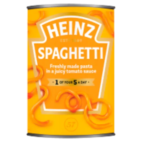 HEINZ SPAGHETTI IN TOMATO SAUCE 400G