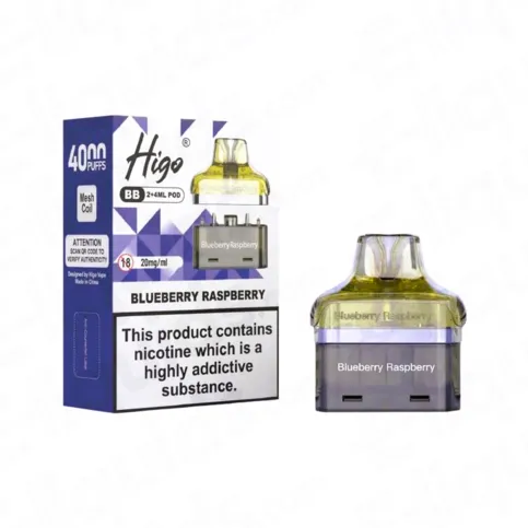 HIGO BB 2+ 4ml POD - Blueberry Raspberry