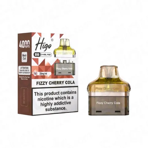 HIGO BB 2+ 4ml POD -Fizzy Cherry Cola