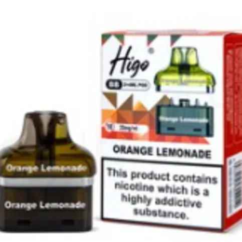 Higo bb4000 pods  orange lemonade