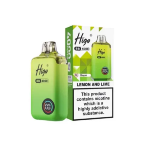 Higo BB 4000 Prefilled Pod Kit Lemon & Lime