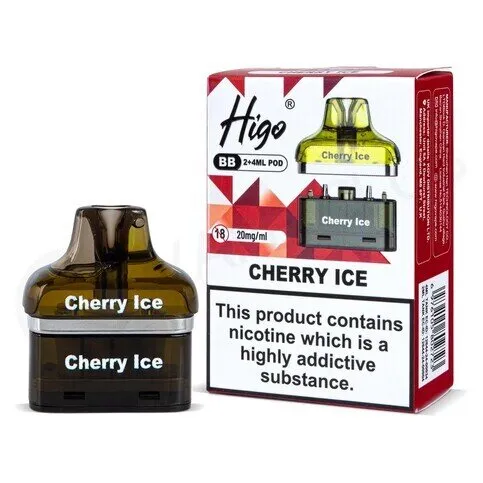 Higo BB 4000 Refill Pods - Cherry Ice