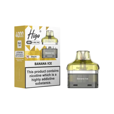 Higo BB 4K Puff Pods Banana Ice