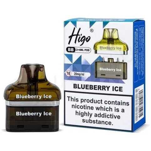 HIGO BB POD BLUEBERRY ICE 20MG/ML