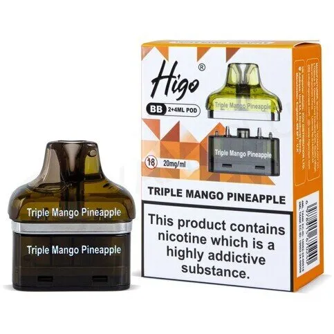 HIGO BB POD TRIPLE MANGO PINEAPPLE **POD**