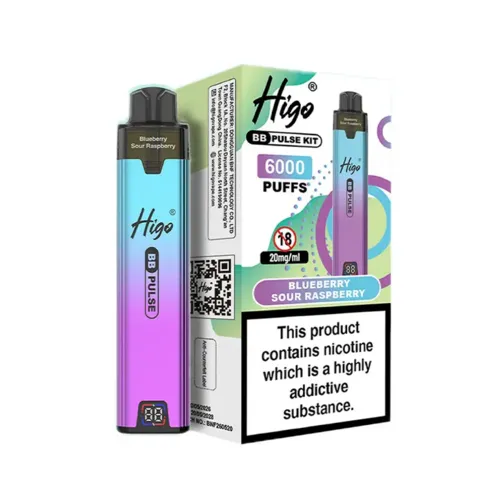 Higo BB Pulse kit Blueberry Sour Raspberry