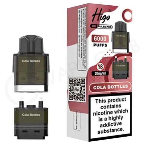 Higo BB Pulse Pod Cola Bottles 20mg