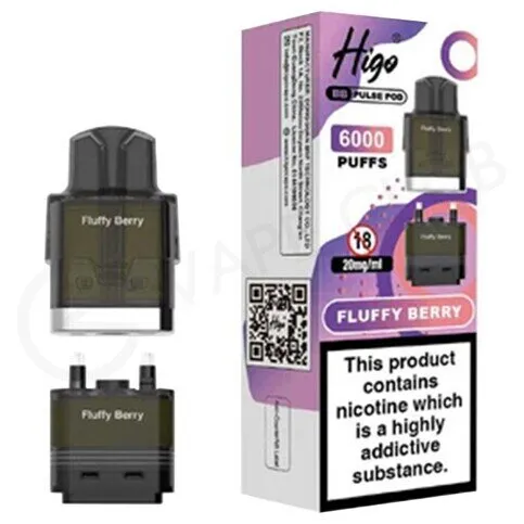 Higo BB Pulse Pod Fluffy Berry 20mg
