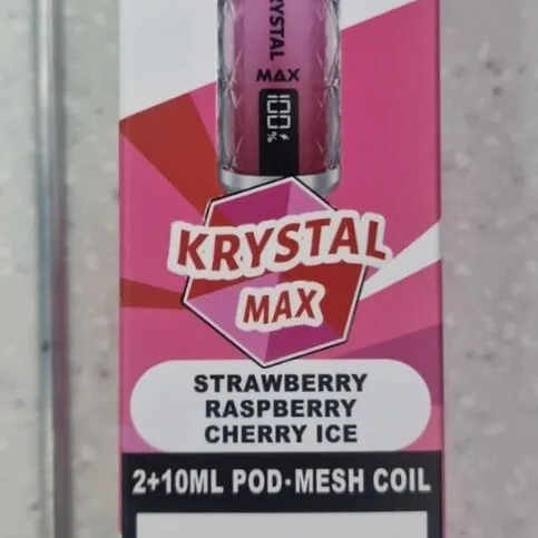 Higo Krystal Max 7500 Prefilled Kit Strawberry Raspberry Cherry Ice