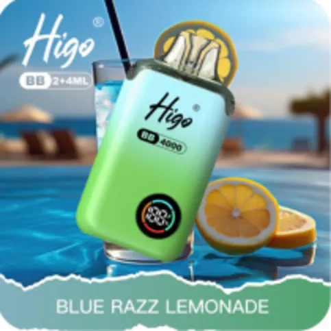 Higo BB 4000 Puffs Pod Kit - Blue Razz Lemonade