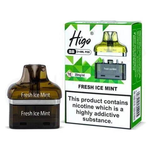 Higo BB 4000 Fresh Ice Mint Refill Pod