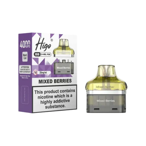 higo pod mixed berries