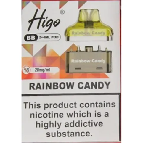 Higo Crystal Rainbow Candy Nic Salt 10ml