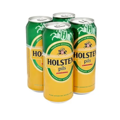 Holsten Pils cans 4 x 500ml
