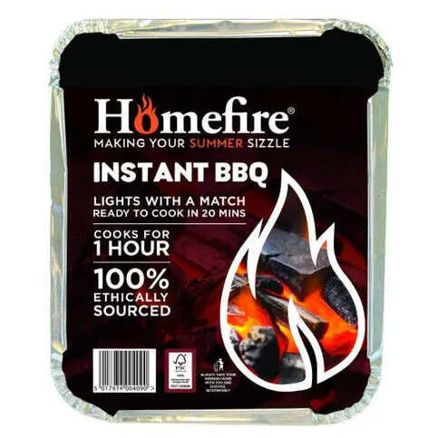 Homefire Instant BBQ Tray Single 