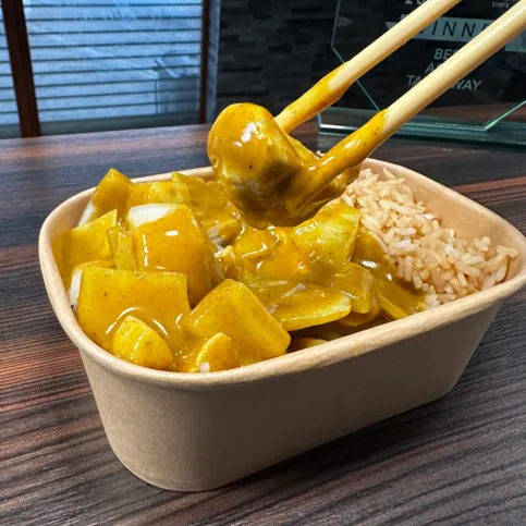 Hosprep Chicken Curry With Fried Ri Single