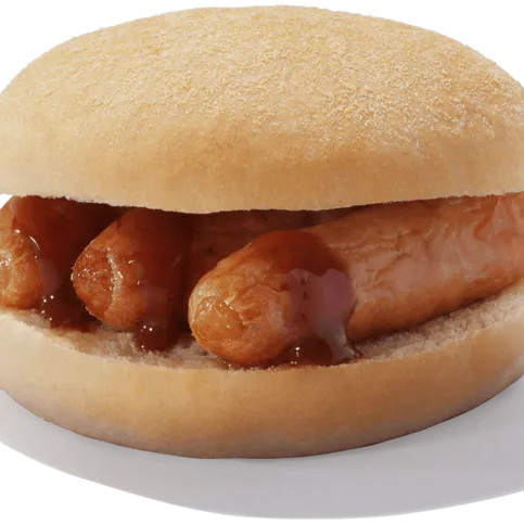 Hot Sausage Bap - Available for delivery until 12pm