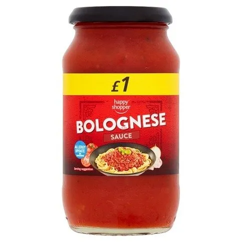 Happy Shopper Bolognese Sauce