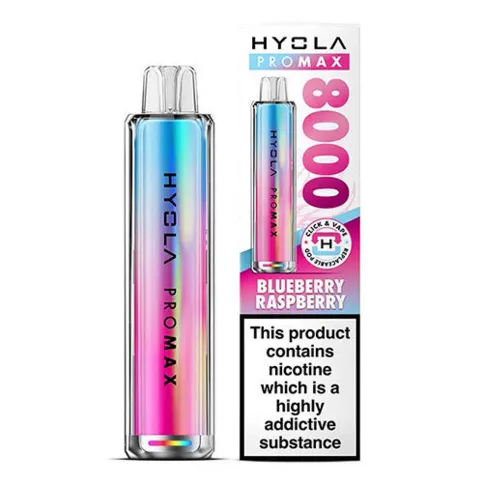 Hyola Pro Max 8000 Prefilled Kit - Blueberry Raspberry 20mg