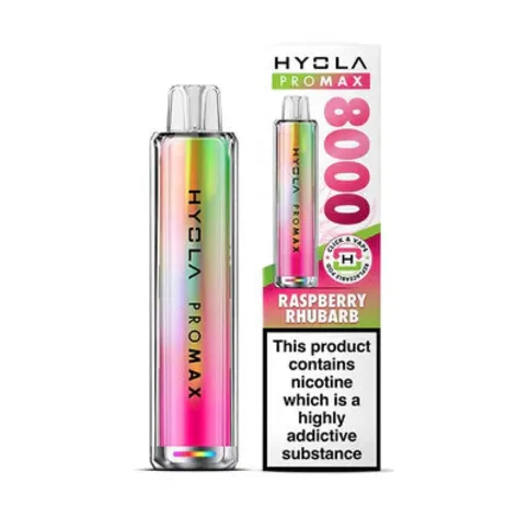 HYOLA Pro Max 8000 Raspberry Rhubard