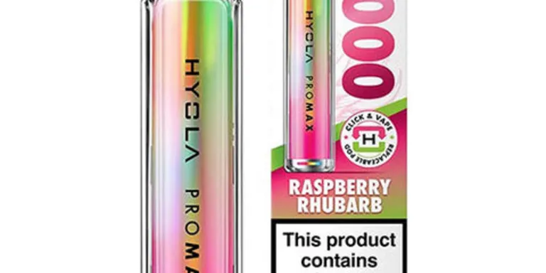 HYOLA PROMAX RASPBERRY RHUBARB 8000