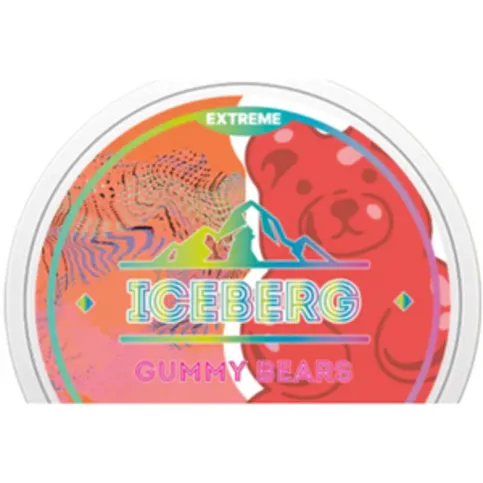 Iceberg Gummy Bears Extreme 120mg