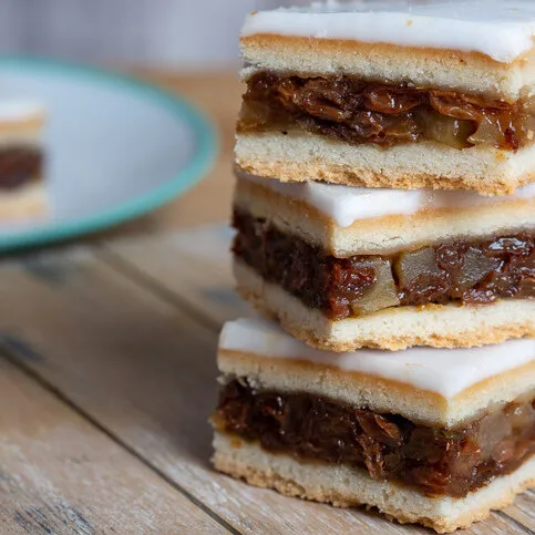 Iced Fruit Slice