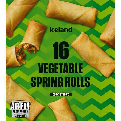 Iceland 16pk Veg Spring Rolls 16pk