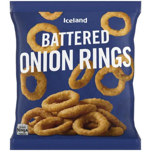 Iceland Battered Onion Rings 600g