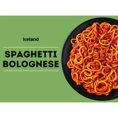 Iceland Beef & Pork Spaghetti Bolognese 400g