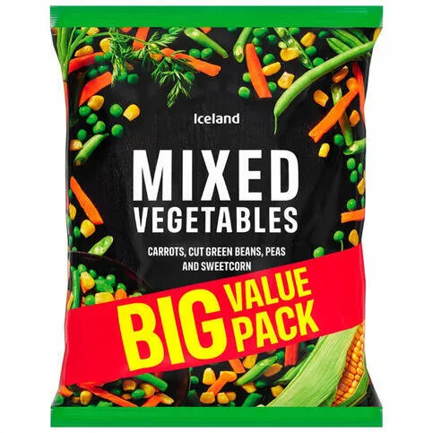 Iceland Mixed Vegetables 1.2kg