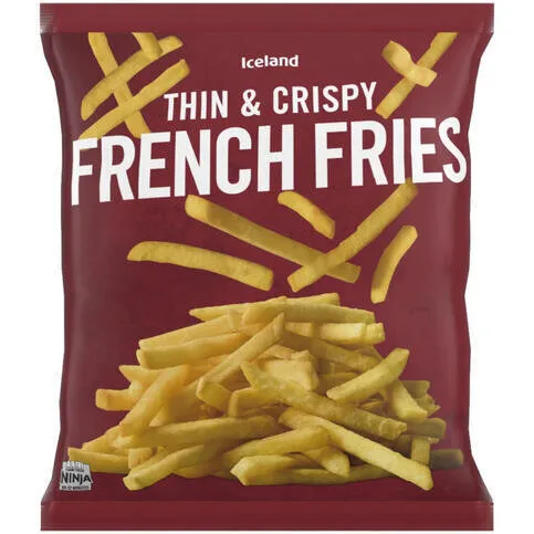 Iceland Thin & Crispy French Fries 1.25kg
