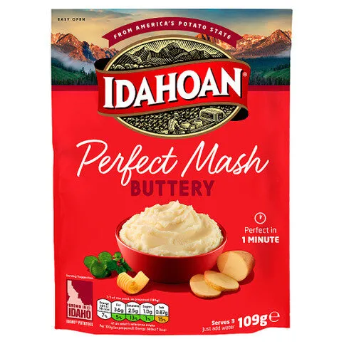 Idahoan Perfect Mash Buttery 109g