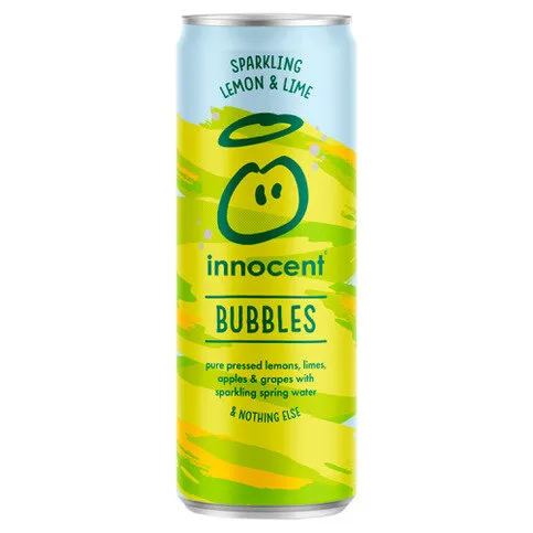 Innocent Bubbles Sparkling Lemon & Lime 330ml