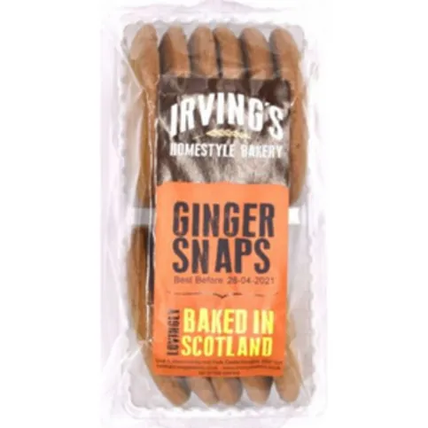 Irving's Ginger Creams 200g