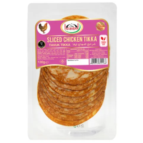 Istanbul Slice Chicken Tikka 130g
