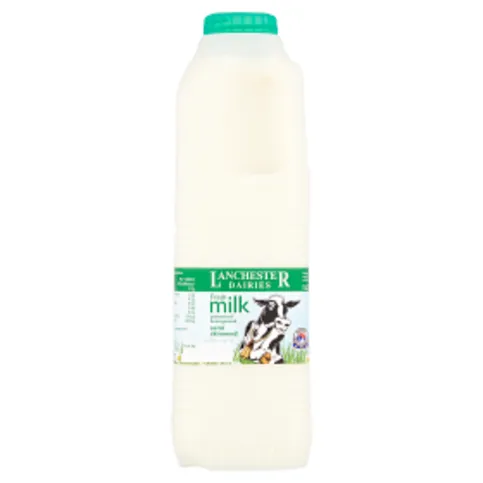 Lanchester Dairies Fresh Milk Semi Skimmed 1L