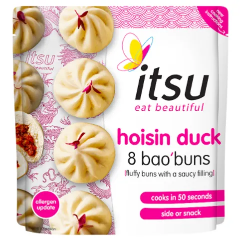 Itsu 8 Hoisin Duck Bao'buns 256g