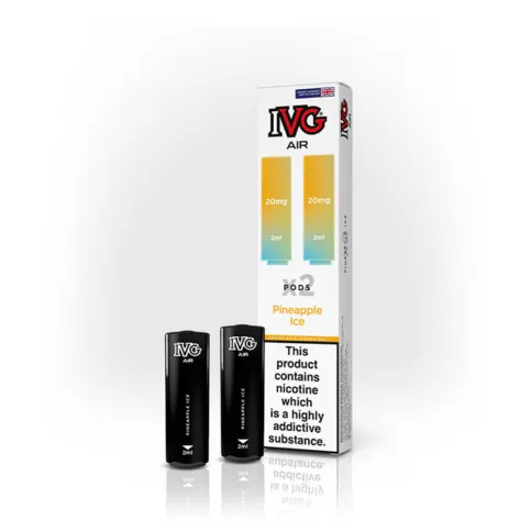 IVG Air Pineapple Ice Prefilled Vape Pods 2 x 20mg