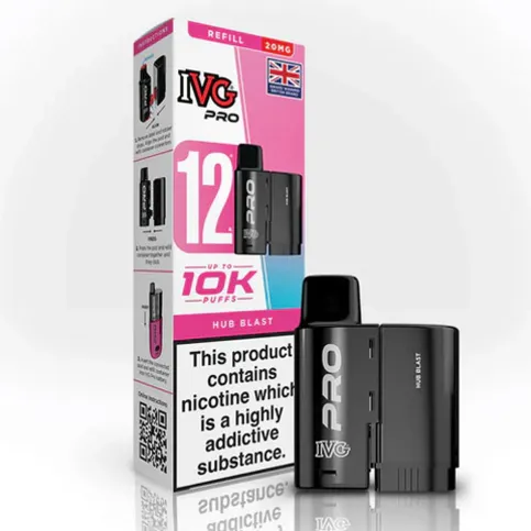IVG PRO 12 POD HUB BLAST 20MG/ML