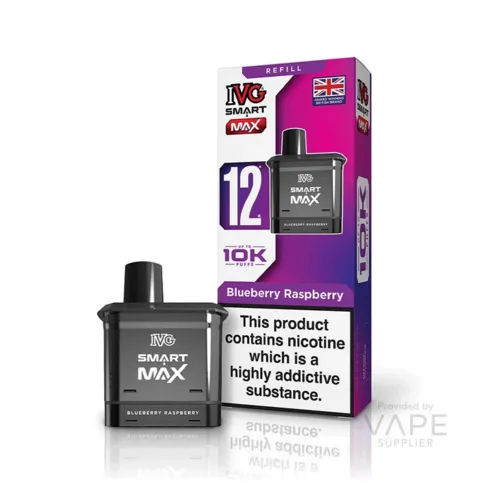 IVG SMART MAX REFILL POD BLUEBERRY RASPBERRY 20MG/ML